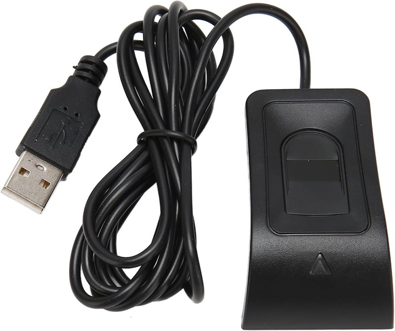قارئ بصمات أصابع USB متعدد الوظائف لأجهزة الكمبيوتر بنظام تشغيل 10 أو أعلى، مصنوع من مادة الـ ABS، مثالي لنظام التحكم في الوصول ويتميز بكفاءة عالية وسهولة التركيب (Plug and Play). - Image 5
