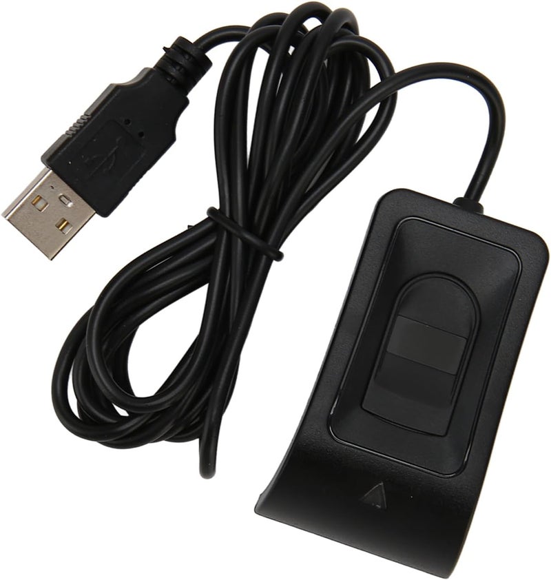 قارئ بصمات أصابع USB متعدد الوظائف لأجهزة الكمبيوتر بنظام تشغيل 10 أو أعلى، مصنوع من مادة الـ ABS، مثالي لنظام التحكم في الوصول ويتميز بكفاءة عالية وسهولة التركيب (Plug and Play). - Image 2