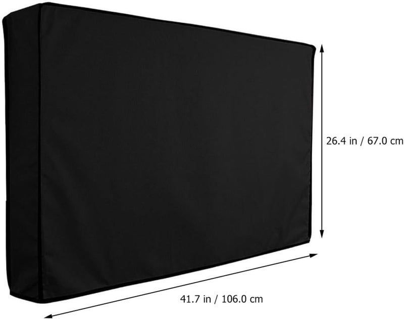 SEWACC Waterproof Outdoor Tv Cover Weatherproof Dustproof Screen Protector for 42 Inch Flat Screen Tvs Suitable for Garden Lawn and Front Yard Use - Image 2