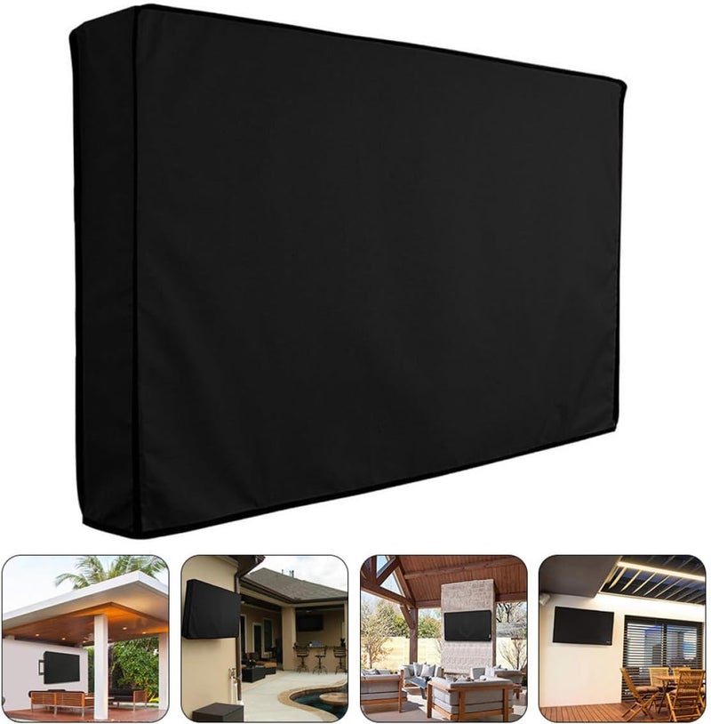 SEWACC Waterproof Outdoor Tv Cover Weatherproof Dustproof Screen Protector for 42 Inch Flat Screen Tvs Suitable for Garden Lawn and Front Yard Use - Image 5