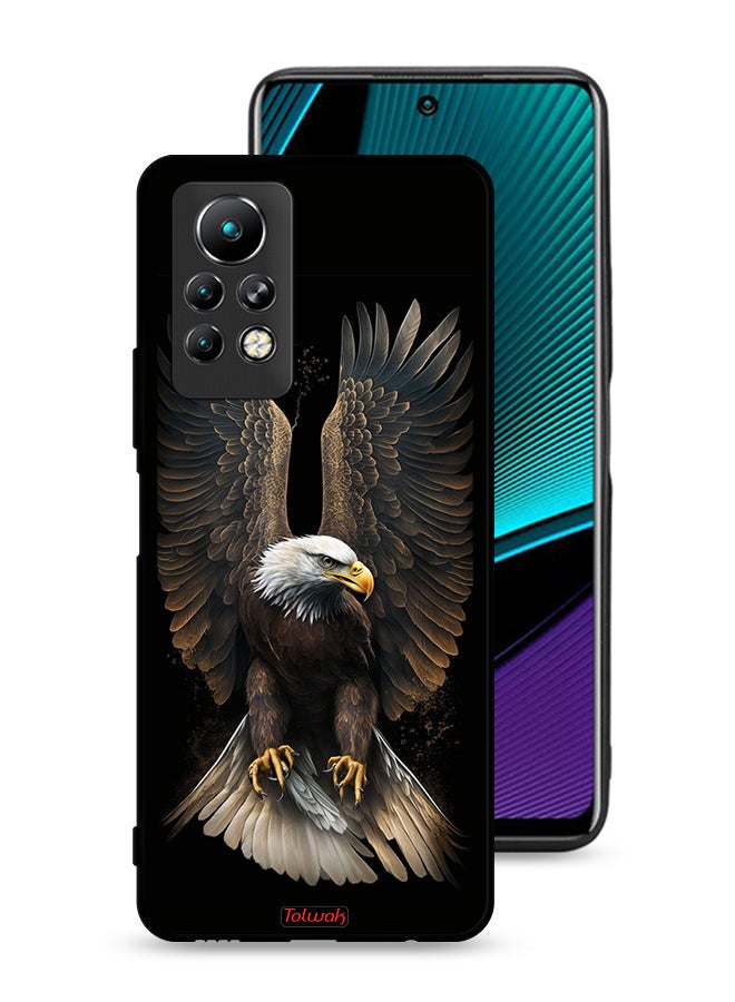 Tolwak Infinix Note 11 Pro Protective Case Cover Eagle Spread Wings - Image 1