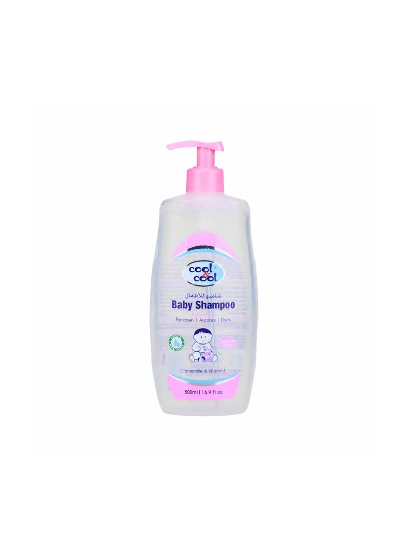 Cool & Cool Baby Shampoo With Chamomile And Vitamin E 500 Ml