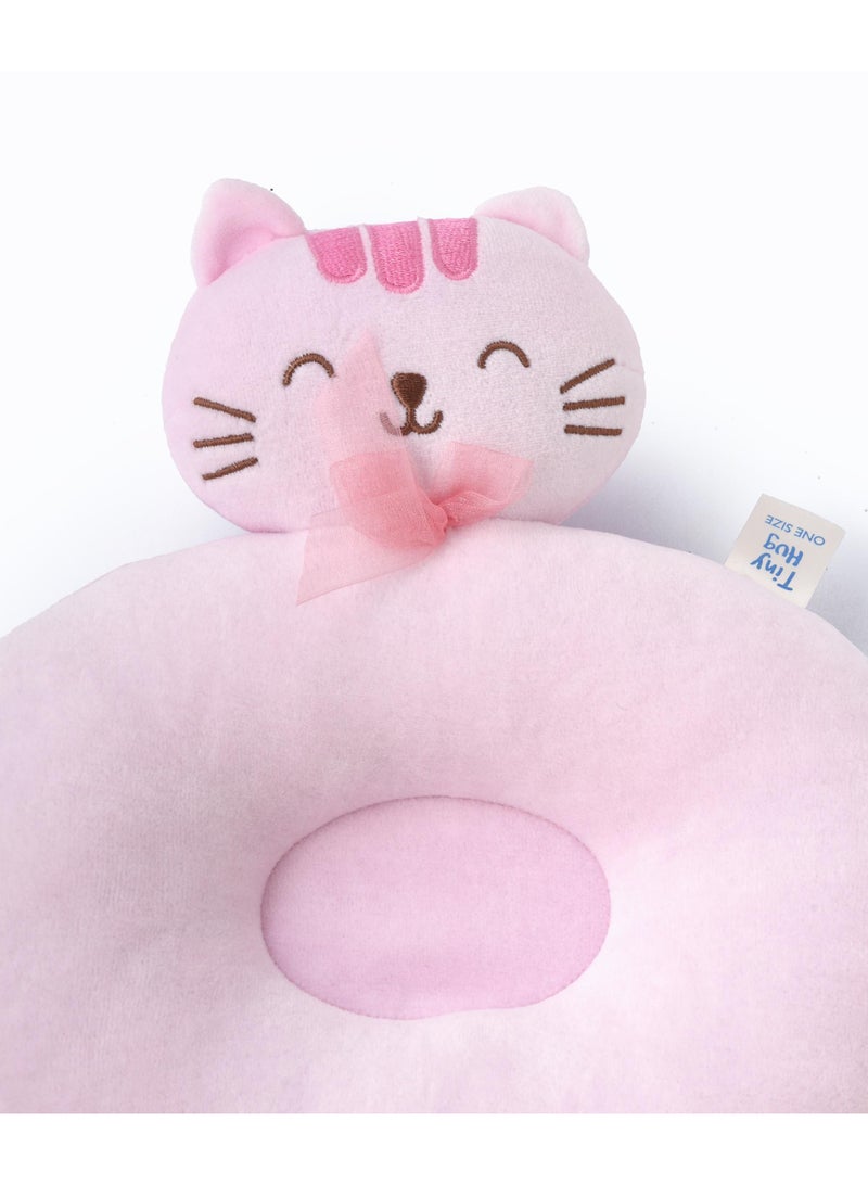 Tiny Hug Newborn Baby Pillow, Soft and Breathable Flat Pillow for Newborns - Image 3