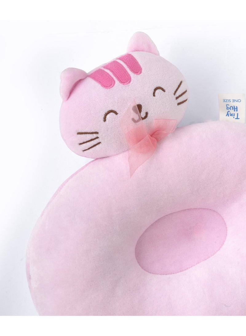 Tiny Hug Newborn Baby Pillow, Soft and Breathable Flat Pillow for Newborns - Image 4