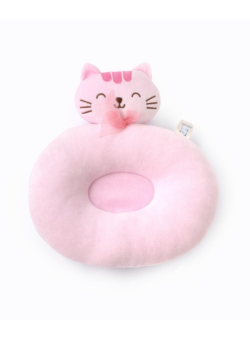 Tiny Hug Newborn Baby Pillow, Soft and Breathable Flat Pillow for Newborns - Image 1