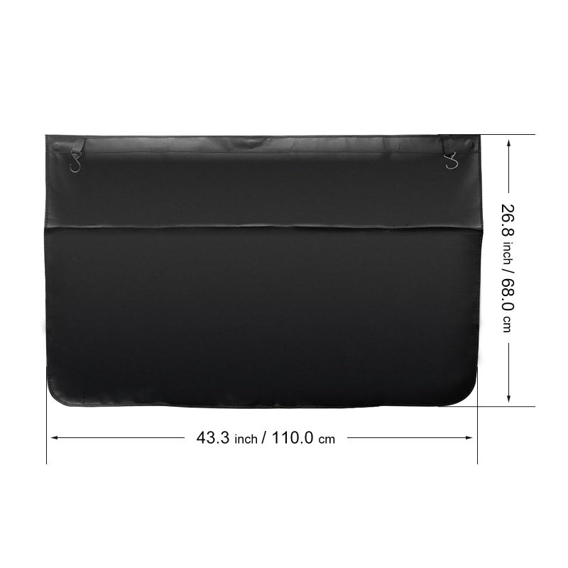 ICWEIMEI Magnetic Fender Cover, Magnetic Mat Pad for Mechanics, Automotive Mechanic Work Mat for Repair PU Leather Protective Car Mat - Image 2