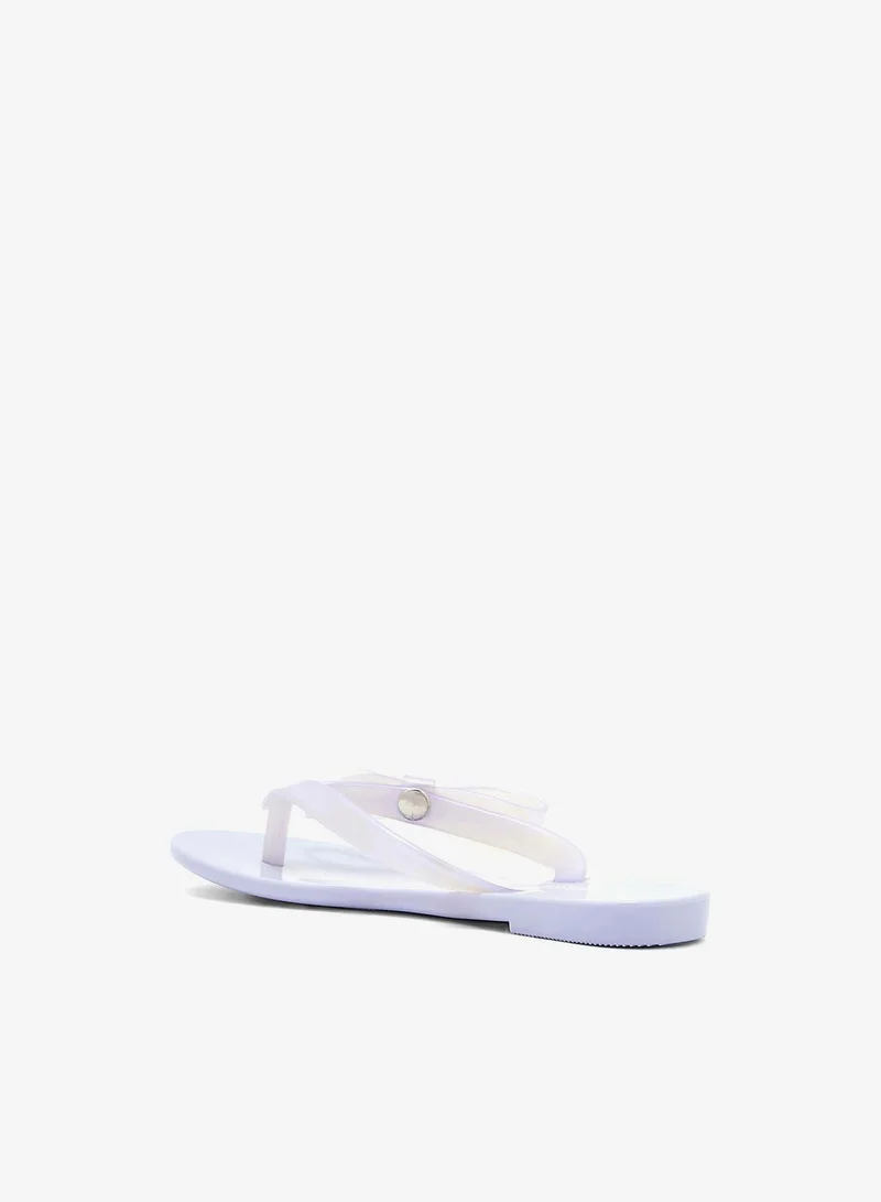 Mini Melissa Kids Harmonic Sweet Flip Flops