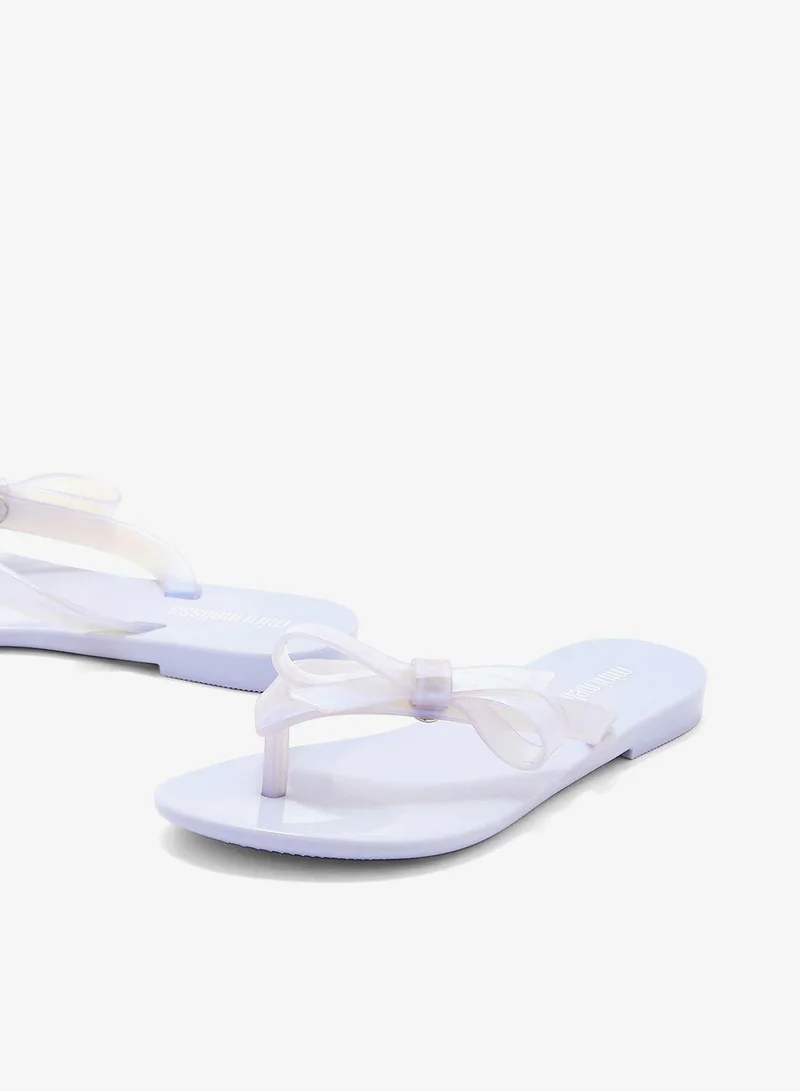 Mini Melissa Kids Harmonic Sweet Flip Flops