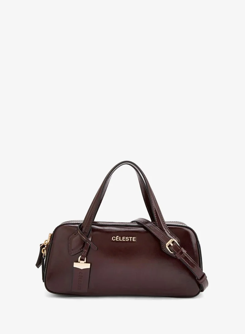 سيليست Solid Shoulder Bag With Detachable Strap