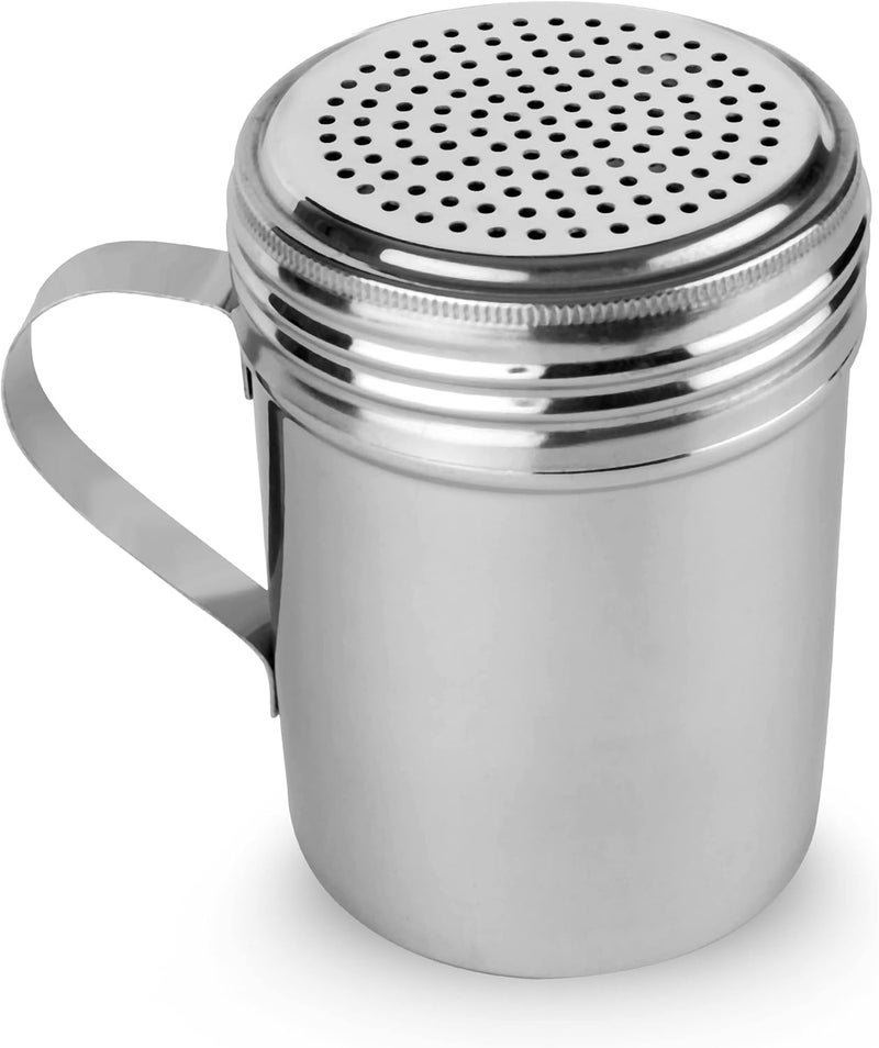 EHOMEA2Z EHOMEA2Z Stainless Steel Dredge Shaker Ideal For Salt Spice Sugar Flour 2 10 oz