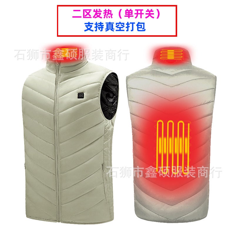 Dedicated New Heating Vest Usb Charging Intelligent Constant Temperature Electric Heating Vest Cold-Resistant Heating Clothes - Image 1