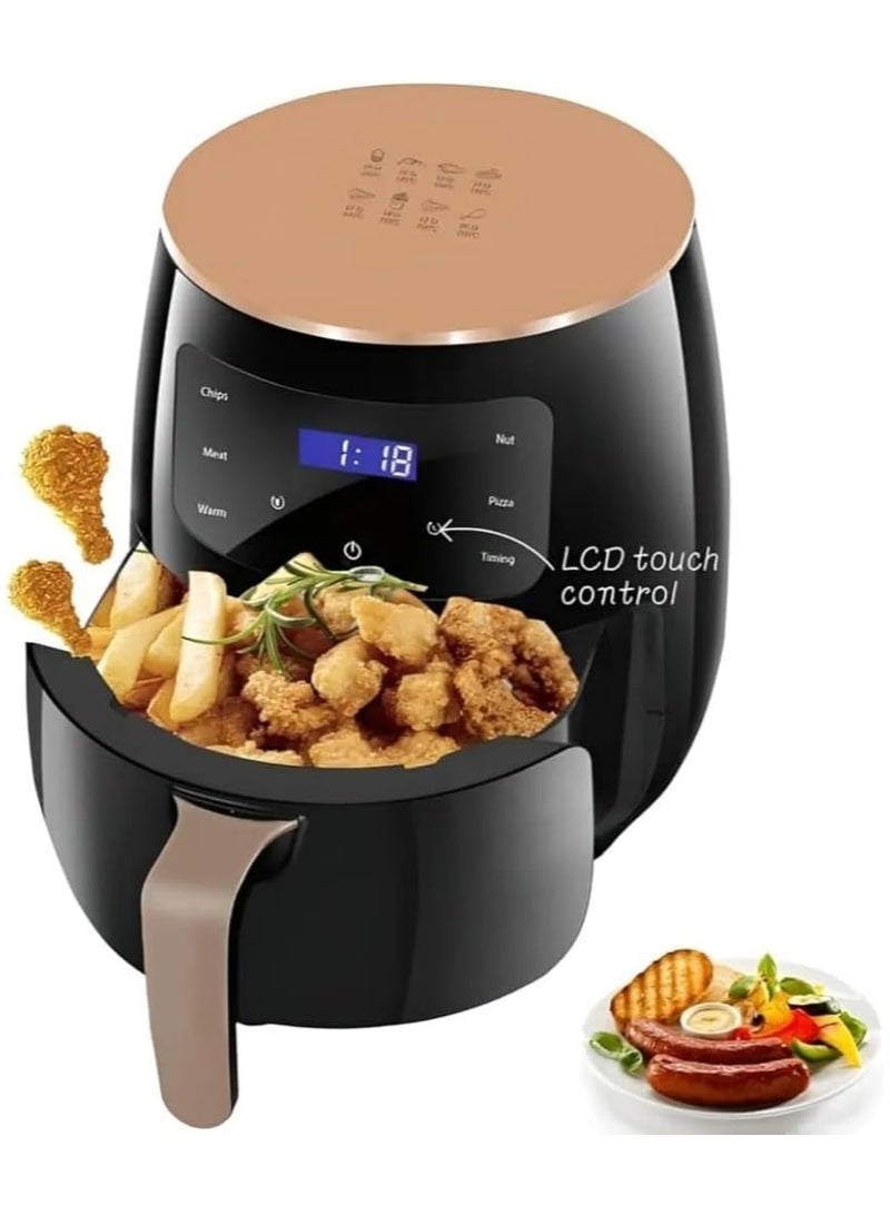 SILVER CREST Multifunctional Digital Touch Air Fryer 6L 2400W Black - Image 4