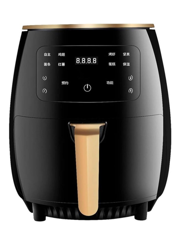 SILVER CREST Multifunctional Digital Touch Air Fryer 6L 2400W Black - Image 5