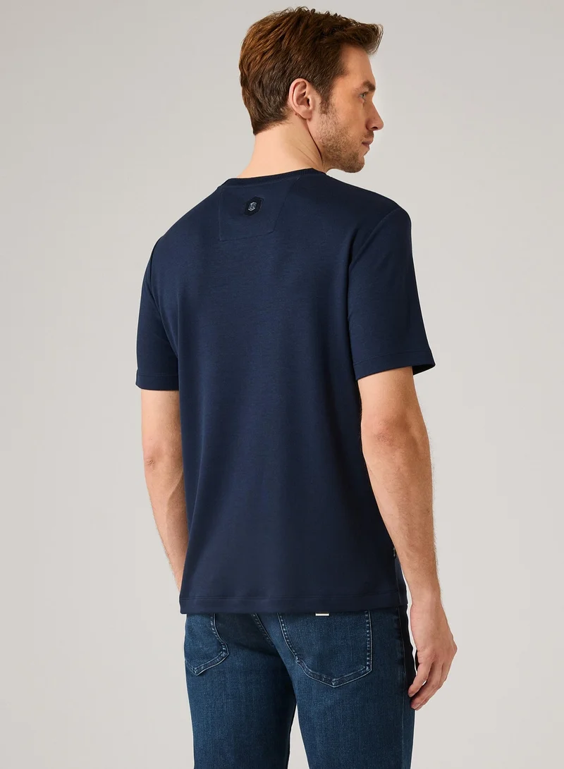 Theodore  The Navy Blue T-shirt for Men | Best Price UAE