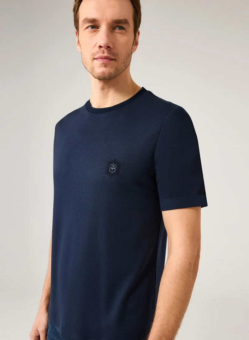 Theodore  The Navy Blue T-shirt for Men | Best Price UAE