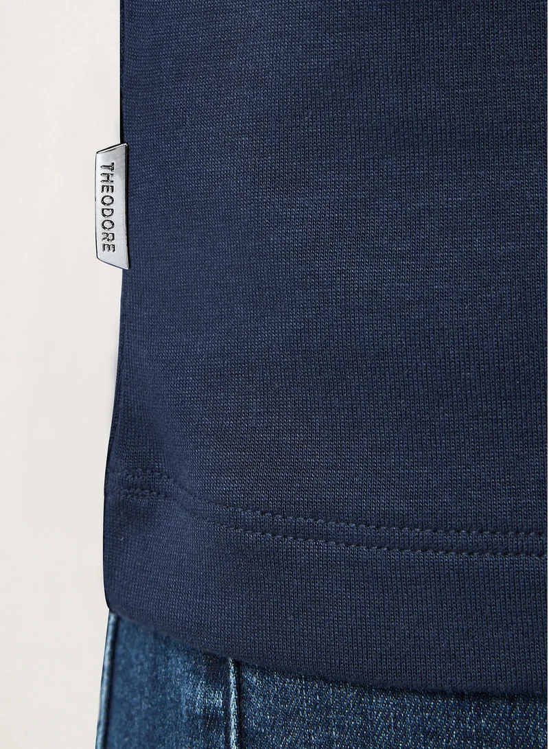 Theodore  The Navy Blue T-shirt for Men | Best Price UAE