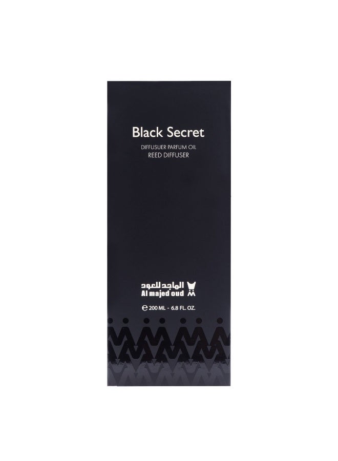 Al Majed Oud Black Secret Reed Diffuser 200 ml - Image 4