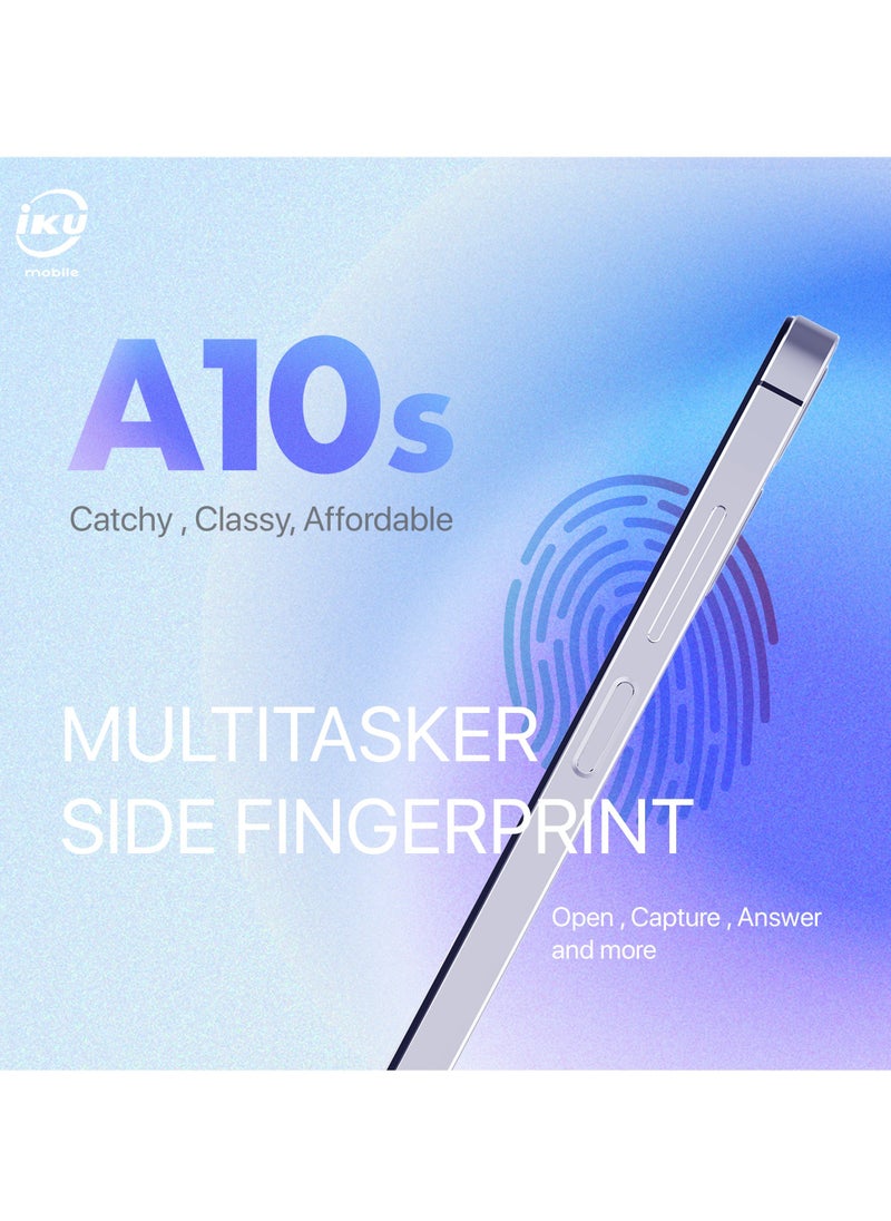 IKU A10s Dual sim, 6.6inch, 2+2GB Ram 64GB ROM, 4G - Lake Blue  - Image 5