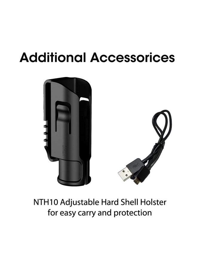 NITECORE Nitecore MT21C LED Flashlight, 1000 Lumen Right Angle 90 Degree Tiltable Head L-Shape USB Rechargeable with Hard Duty Holster  - Image 2