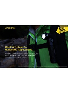 نايت كور مصباح يدوي Nitecore MT21C LED، 1000 لومن، زاوية قائمة 90 درجة، رأس قابل للإمالة على شكل حرف L، قابل لإعادة الشحن عبر USB مع جراب شديد التحمل  - Image 5