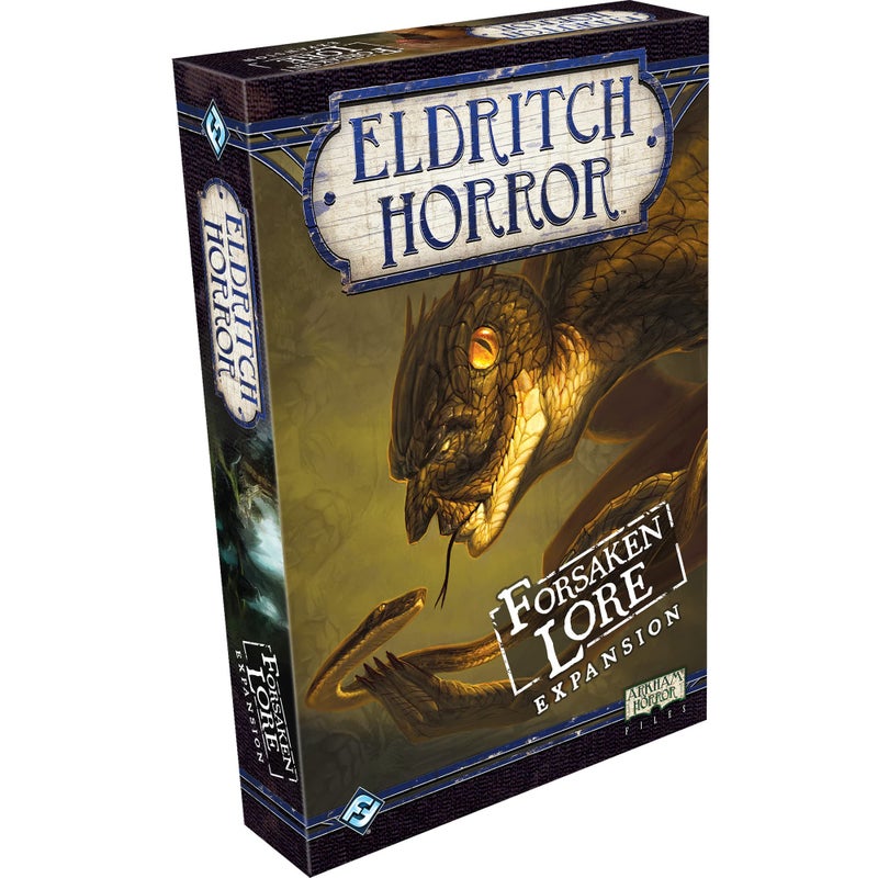 Fantasy Flight Games Eldritch Horror Forsaken Lore Board Game EXPANSION | Mystery Game | Cooperative Board Game for Adults and Family | Ages 14+ | 1-8 Players | Avg. Playtime 2-4 Hours | Made by Fantasy Flight Games - Image 1