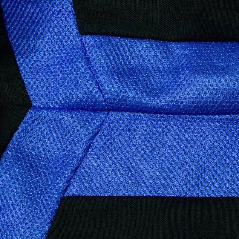 SAKURA Car Seat and Headrest Covers Carnaby Blue SS5292 - Full Set Universal Size Elasticated Hems Side Airbag Compatible Washable Easy Fit - Image 3