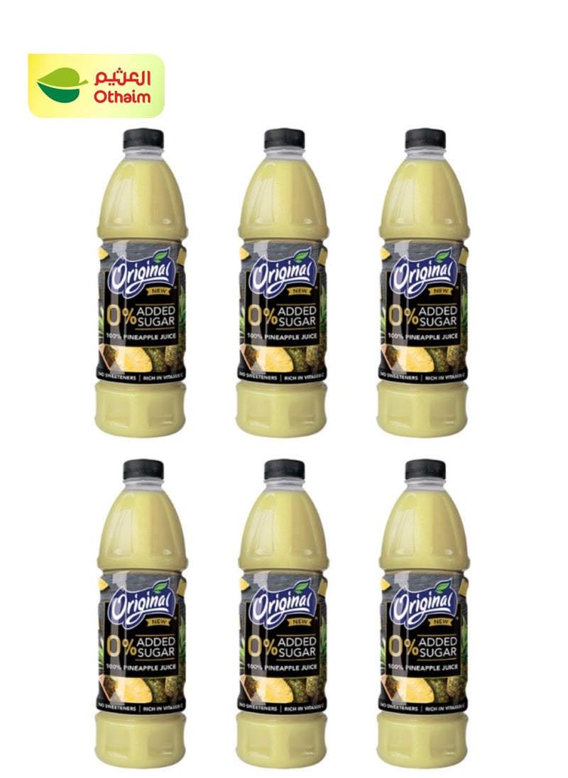 Original Pineapple Drink 1.4L × 6 