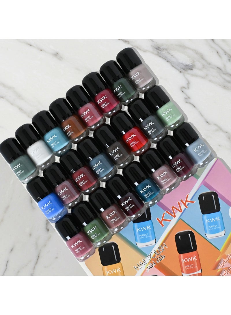 كيه دابليو كيه طلاء اظافر لامع يدوم طويلا - Image 1