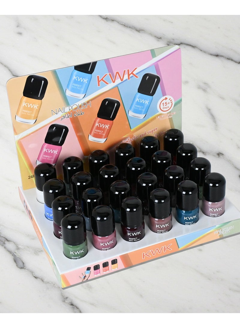 كيه دابليو كيه طلاء اظافر لامع يدوم طويلا - Image 2