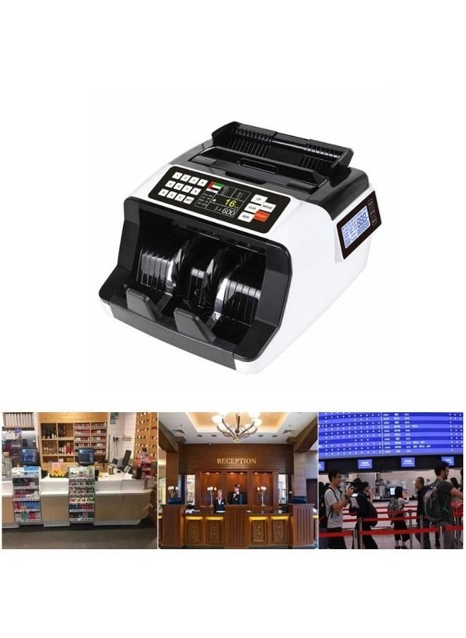 Crony - AL-7200 Currency Counter With Rechargeable Battery Single Denomination Value Counter - Image 1