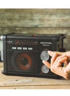 KRYPTON Portable Rechargeable Multifunction Radio, KNR6374  - Image 3