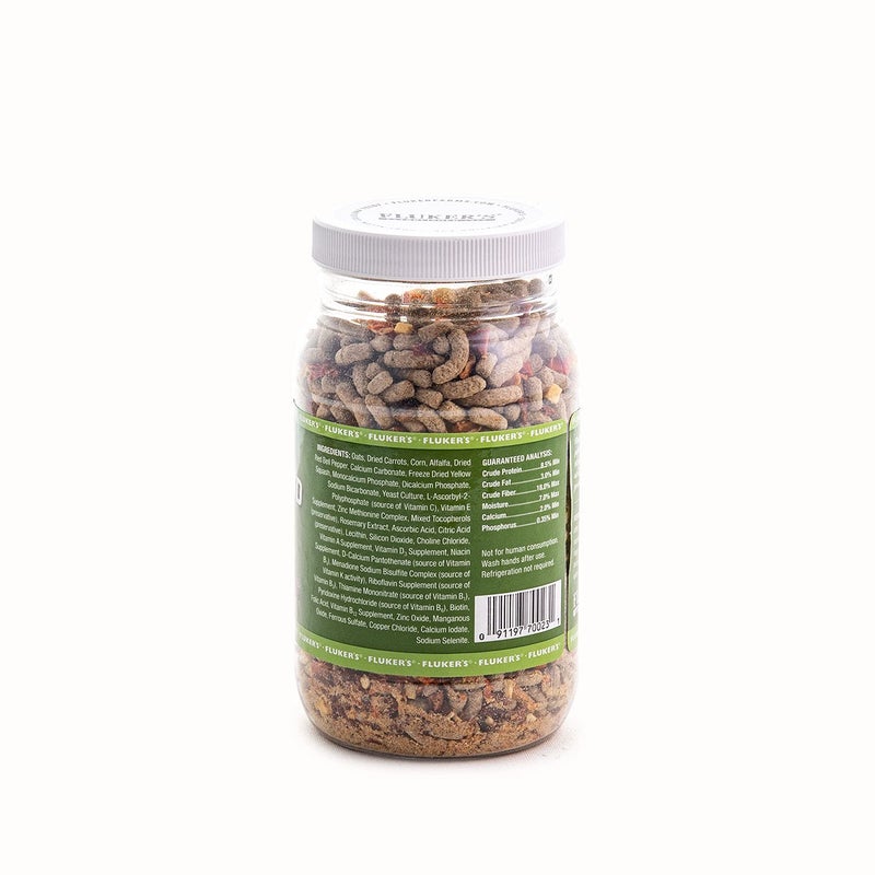 Fluker's Buffet Blend Tortoise Diet, Veggies with Fortified Pellets, 6.75 oz - Image 4