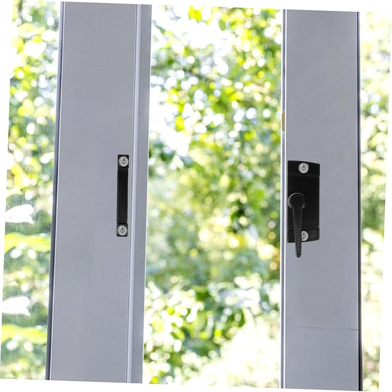 Vertical Horizontal Sliding Window Sash Security Lock Screws Latch Enhanced Versatile Use - Image 5