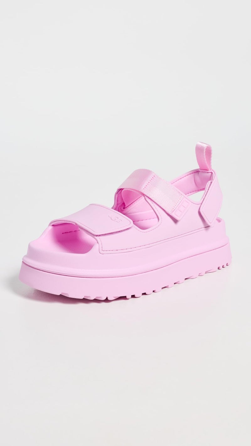 UGG Women's Goldenglow Sandal, Pink Diamond, 9 - Image 2