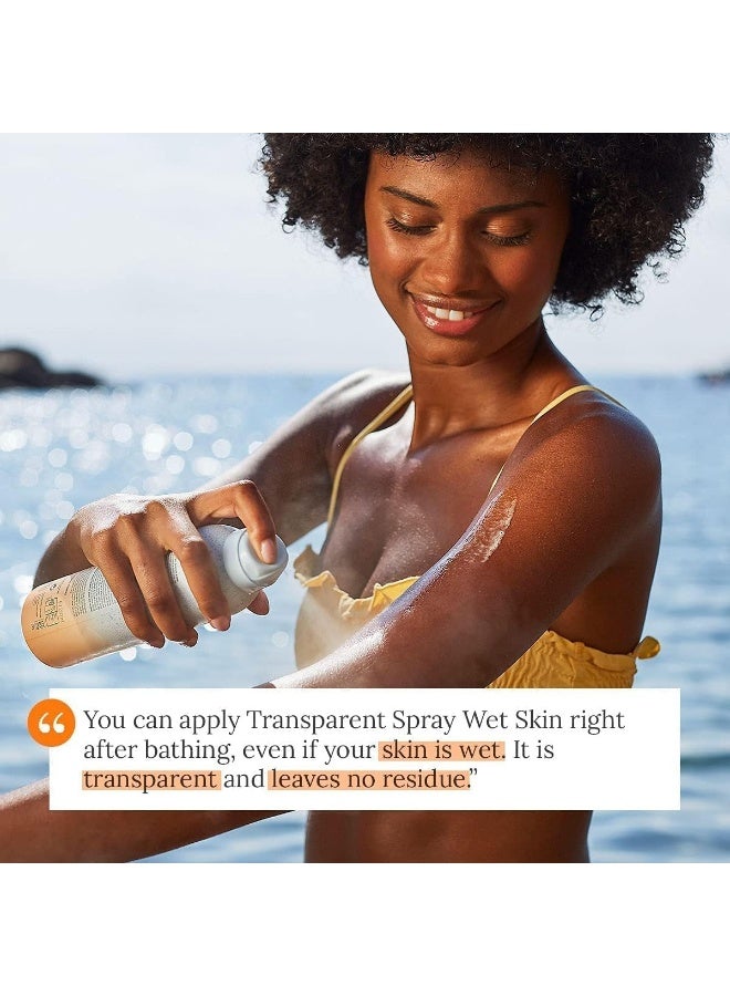 Isdin Fotoprotector Transparent Spray Spf 50 (250Ml) | Wet Skin Sunscreen | Effective On Wet Skin | Instant Cooling And Drying Spray - Image 5