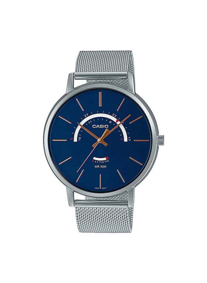 CASIO Men Wrist Watch MTP-B105M-2AVDF - 43 mm - Silver - Image 1