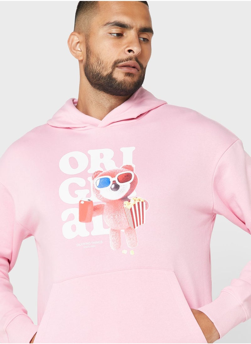 JACK & JONES - Original Printed Hoodie - Image 1