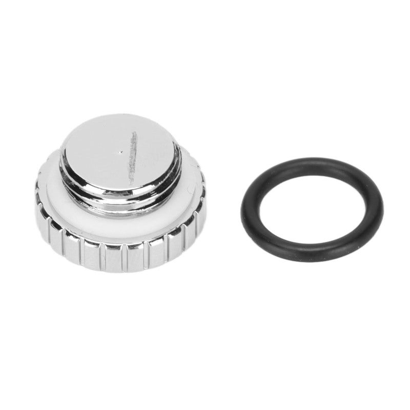 Halnziye G1/4 Inch Thread Water Stop Plug - Silver Computer Water Fittings - Electroplating Durable Water Plug for Computer Water Cooling Systems - Image 1