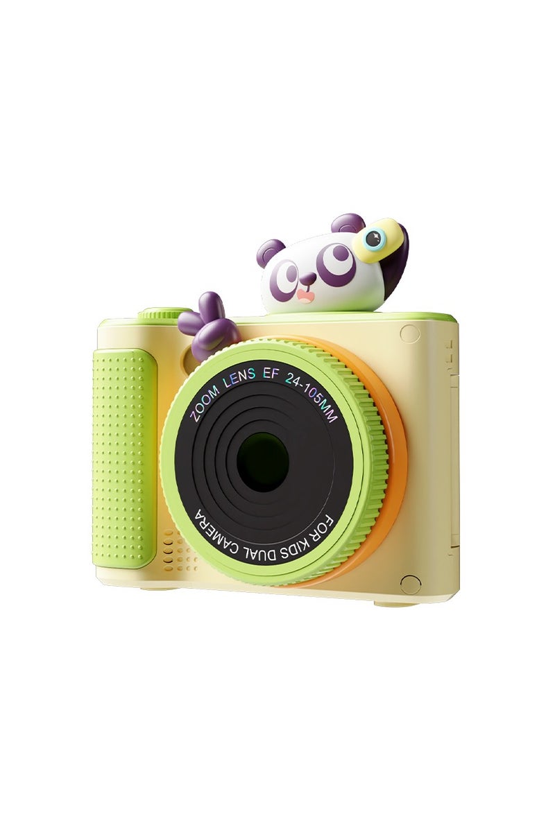 BlueFire Kids Camera S6 with 180° Flip Screen, Zoom In & Out, Built-in Flash, 32GB Memory Card, HD Video and Photo, Durable Silicone Design, Timer and Album Playback – Creative Gift for Boys and Girls - Image 2