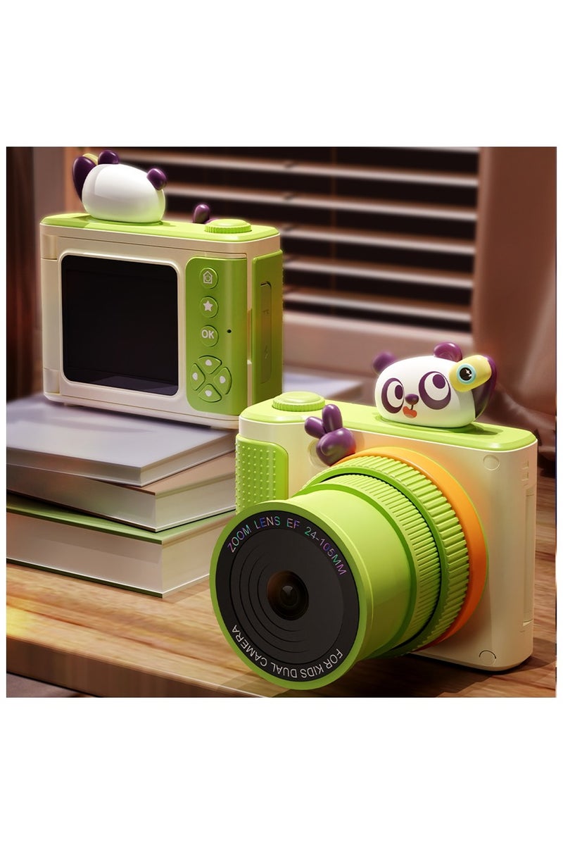 BlueFire Kids Camera S6 with 180° Flip Screen, Zoom In & Out, Built-in Flash, 32GB Memory Card, HD Video and Photo, Durable Silicone Design, Timer and Album Playback – Creative Gift for Boys and Girls - Image 4