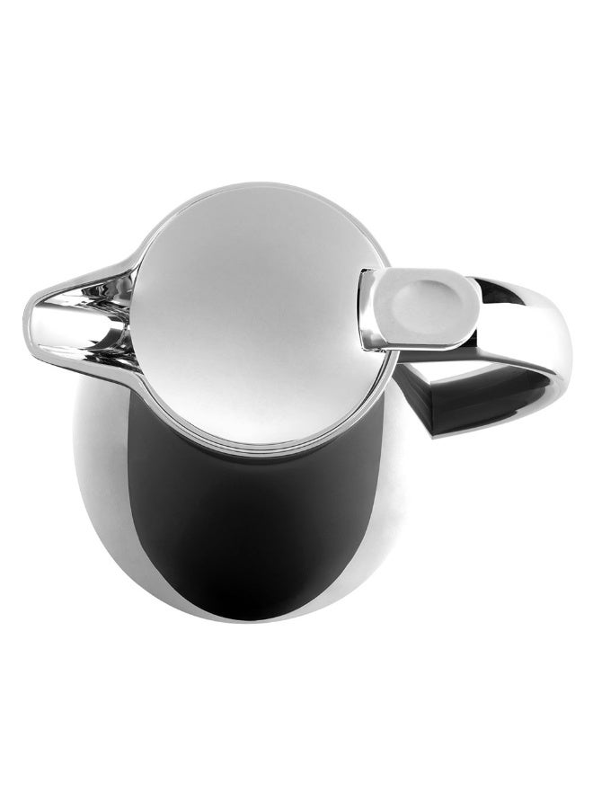 EMSA Campo Vacuum Flask 1L – Chrome Finish Premium Insulated Thermal Jug for Hot & Cold Beverages – Elegant Coffee & Tea Serving Flask – Made in Germany - Image 4