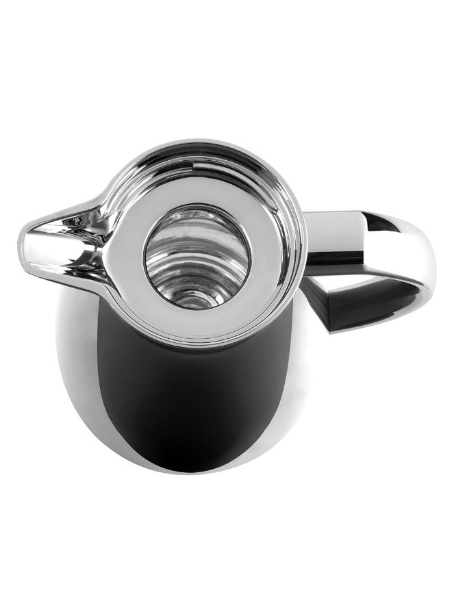 EMSA Campo Vacuum Flask 1L – Chrome Finish Premium Insulated Thermal Jug for Hot & Cold Beverages – Elegant Coffee & Tea Serving Flask – Made in Germany - Image 5