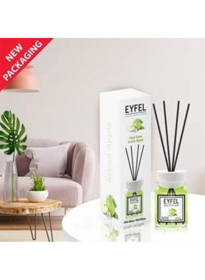 EYFEL REED DIFFUSER- GREEN APPLE 120ML - Image 2