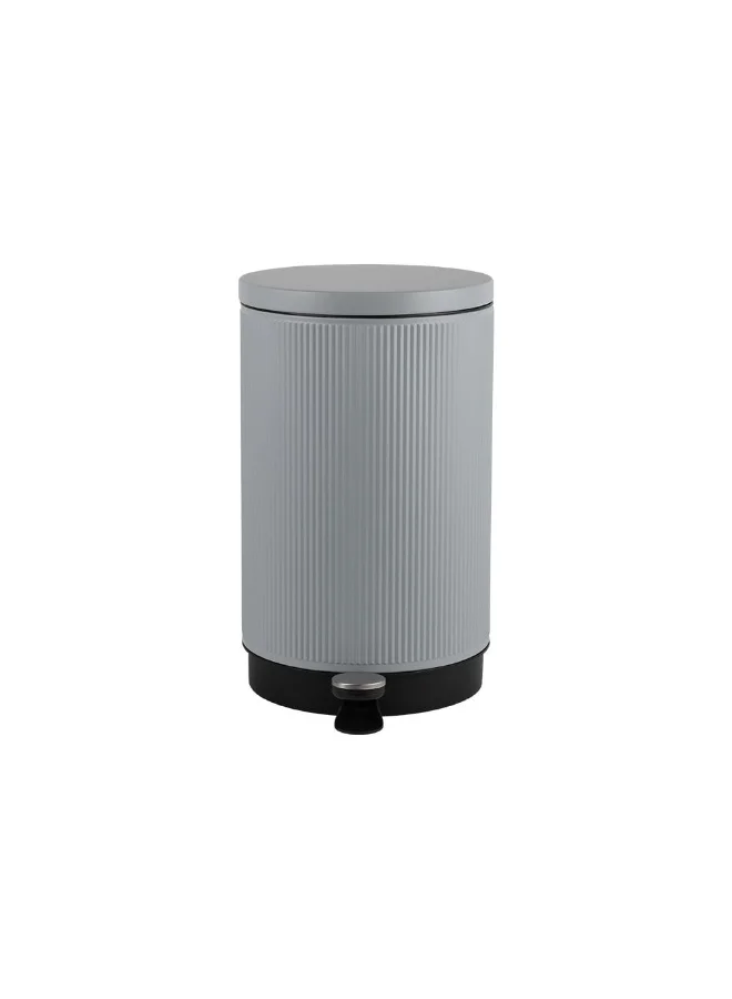 Danube Home Velora 30L Dustbin Soft Close Trash Bin Large Garbage Can Kitchen Bin Grey 29 X 38.5 X 69.5 Cm