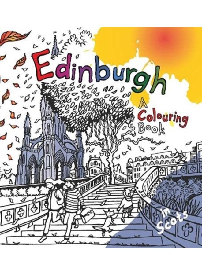 Edinburgh A Colouring Book 3 - Paperback