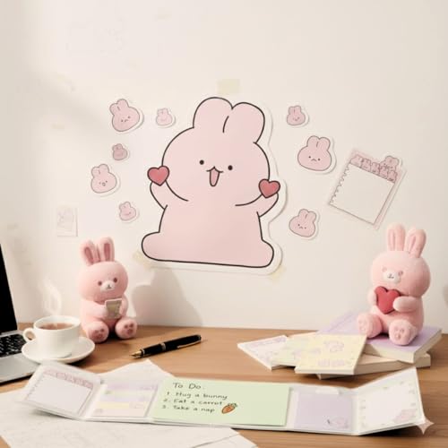 R H LIFESTYLE Cute Stationery Items - Writing Pad for Students with Cartoon Design - Sticky Notes and Sticky Note Set Perfect for School and Office Supplies. - Image 3