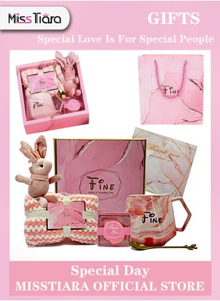 Brown/Pink/White