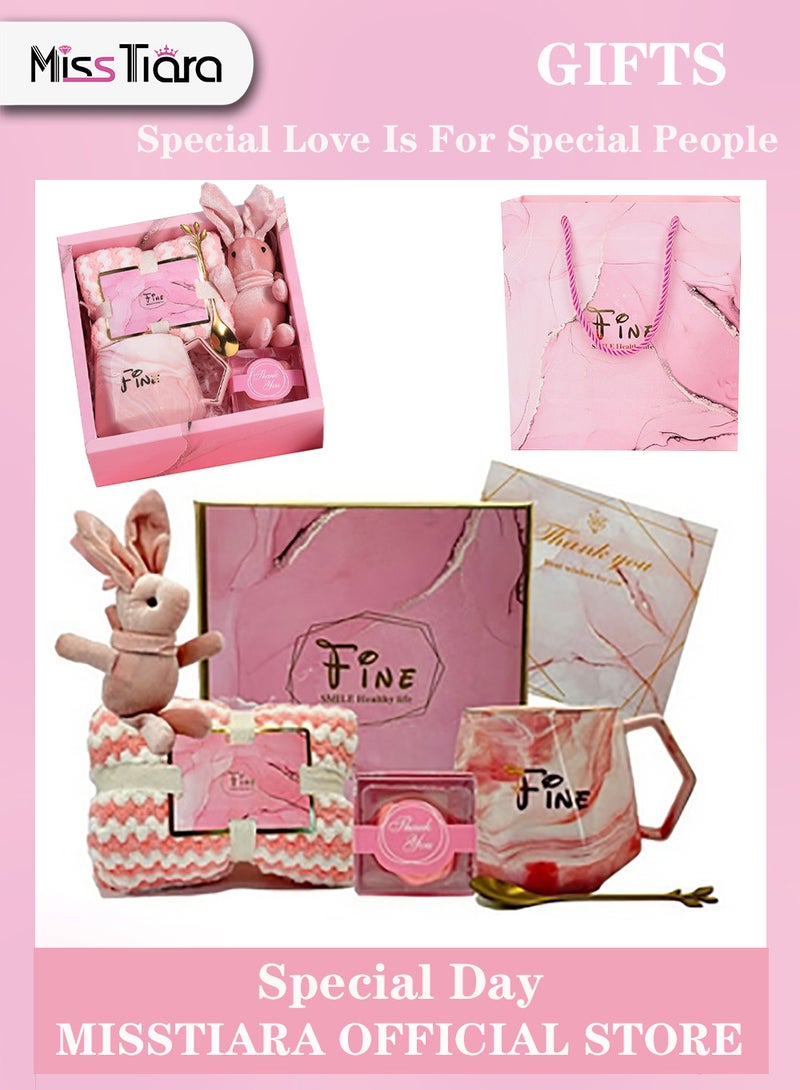 MissTiara Women's Gift Baskets - Birthday Gift Box Set Ramadan Gift Basket, Wedding Gift Set, Women's Friendship Care Package, Women's Friends Gift Set - Image 1