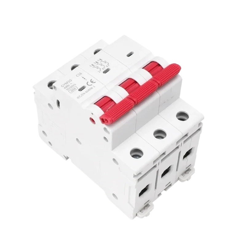قاطع الدائرة المصغر MCB 40A 6KA 220V 400V 3 أقطاب نطاق 6A 63A GYM10 - Image 2