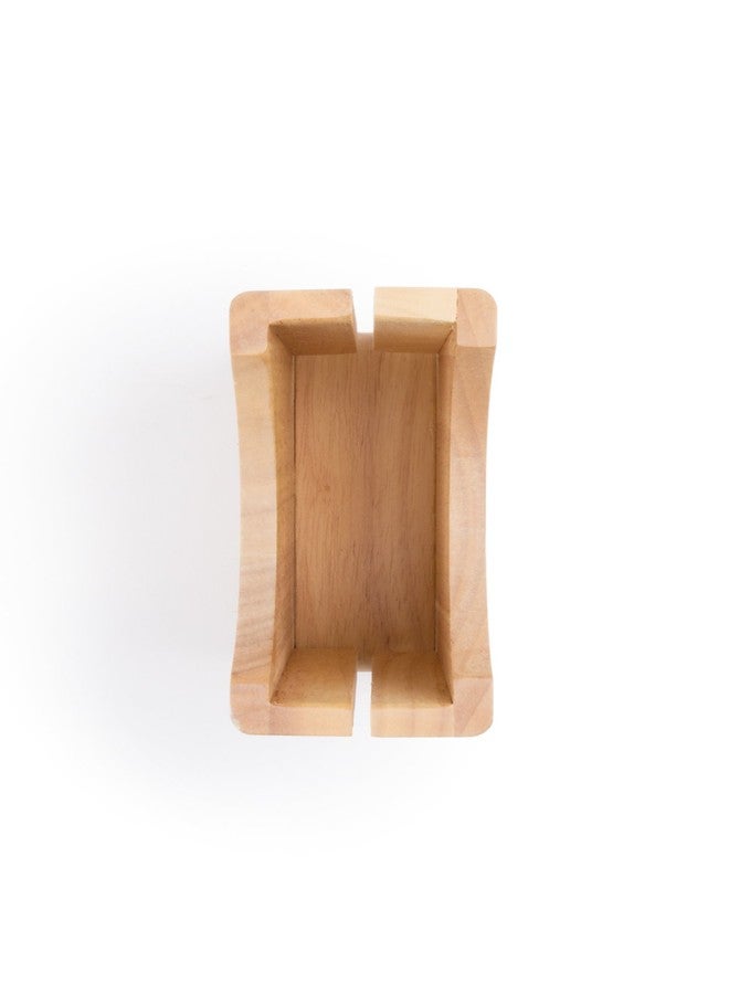 فور رن قطاعة/حاملة خبز بيغل من فوكس رن، 3 × 5.25 × 3 بوصات، بني - Image 4